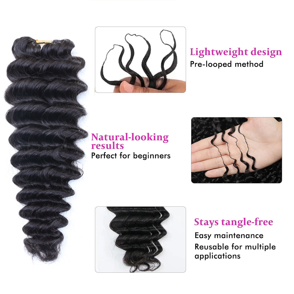 Naturalne, czarne, głęboko fal – Feather Hair Extension recenzja i cena