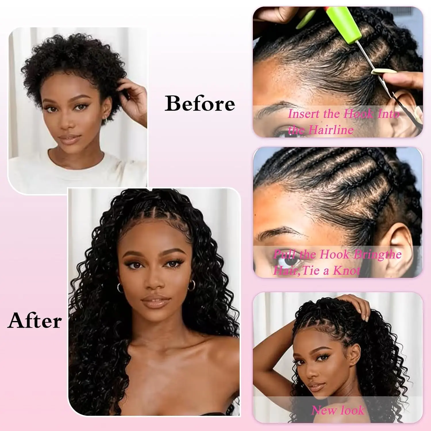 Naturalne, czarne, głęboko fal – Feather Hair Extension recenzja i cena