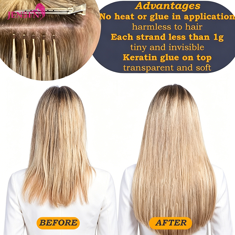 JENSFN proste doczepy z końców – Hair Care Tips recenzja i cena