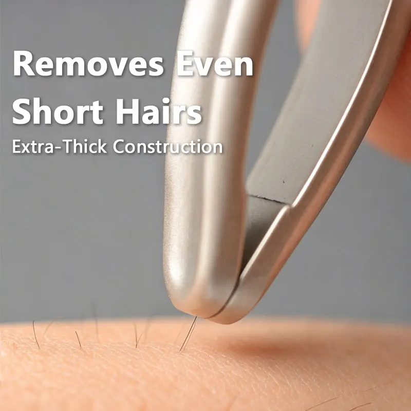 Pęseta z okrągłą końcówką prem – Hair Care Tips recenzja i cena