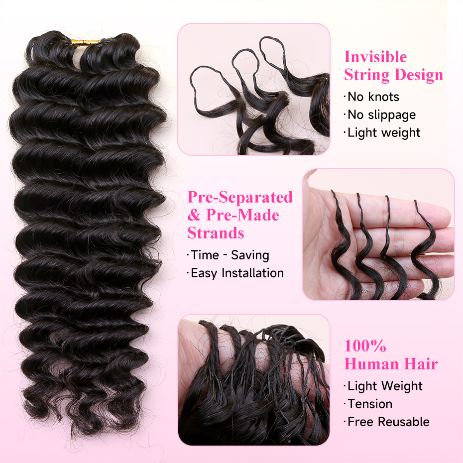 Naturalne głębokie fale z włos – Feather Hair Extension recenzja i cena